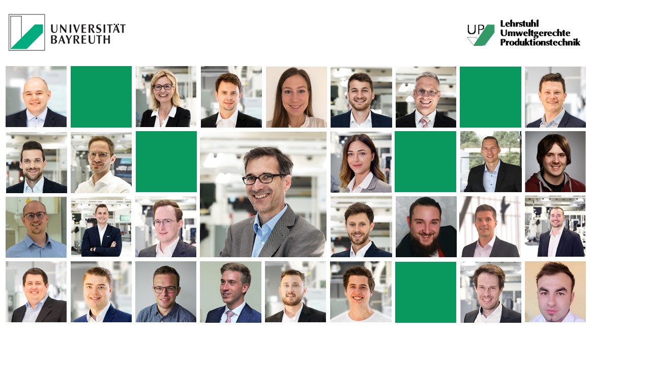 Team LUP Foto Lehrstuhl Umweltgerechte Produktionstechnik